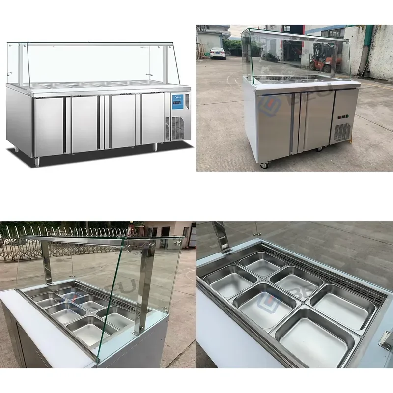 YWM Certificate Commercial Sandwich Fruit Salads Counter Refrigerator Pizza Display Salad bar Counter Refrigerated
YWM Certificate Commercial Sandwich Fruit Salads Counter Refrigerator Pizza Display Salad bar Counter Refrigerated