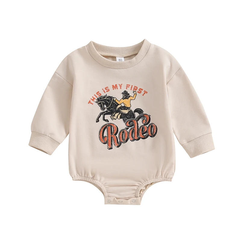 Baby Sweatshirt Romper Boy Spring Fall Soft Long Sleeve Cotton Cowboy Print Infant Bodysuit Girls Jumpsuits Tops Clothing
Baby Sweatshirt Romper Boy Spring Fall Soft Long Sleeve Cotton Cowboy Print Infant Bodysuit Girls Jumpsuits Tops Clothing