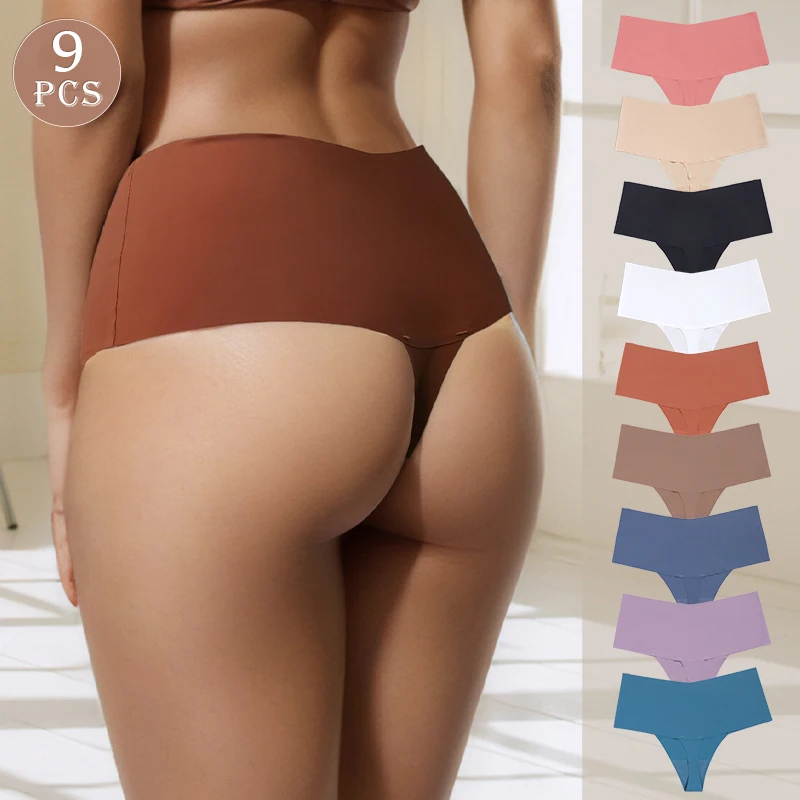 BEAUWEAR 9 Pcs/Lot Female Underpants Simple Plain Underwear for Women High Waist Ultra Thin Comfort Panties
BEAUWEAR 9 Pcs/Lot Female Underpants Simple Plain Underwear for Women High Waist Ultra Thin Comfort Panties