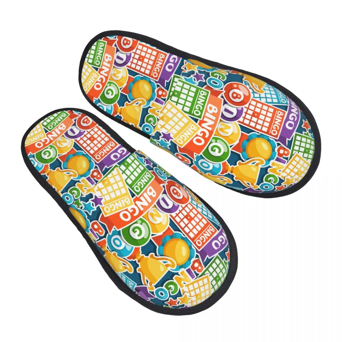 Custom Bingo Paper Game Soft Memory Foam House Slippers Women Cozy Warm Anti-Skid Slipper
Custom Bingo Paper Game Soft Memory Foam House Slippers Women Cozy Warm Anti-Skid Slipper