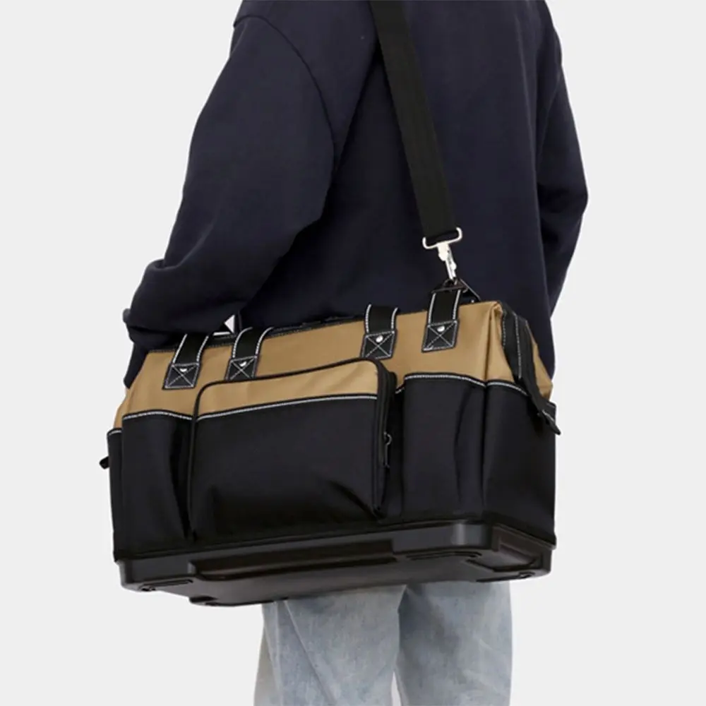 Oxford Cloth Multifunctional Tool Bags Waterproof Wear-Resistant Electrician Bags High Capacity Thickened Tool Storage Kit Home
Oxford Cloth Multifunctional Tool Bags Waterproof Wear-Resistant Electrician Bags High Capacity Thickened Tool Storage Kit Home