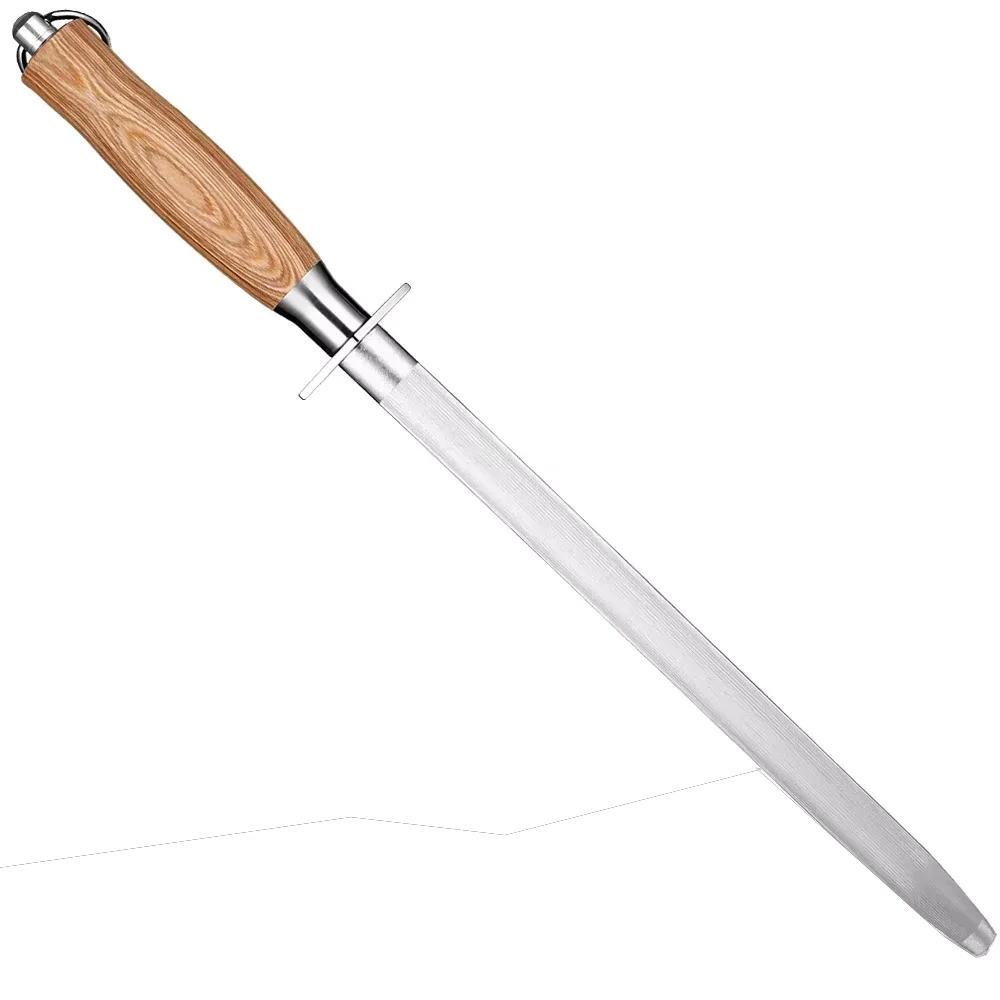 XITUO Diamond Knife Sharpening Rods for Butchers 10 Inch Knife Sharpening Rods Quick Sharpening Tool for Home Use
XITUO Diamond Knife Sharpening Rods for Butchers 10 Inch Knife Sharpening Rods Quick Sharpening Tool for Home Use