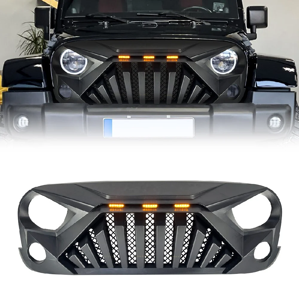 Front Bumper For 2007-2018 Jeep Wrangler Jk Grill Grille Model Goliath Racing Grills Car Accessories
Front Bumper For 2007-2018 Jeep Wrangler Jk Grill Grille Model Goliath Racing Grills Car Accessories