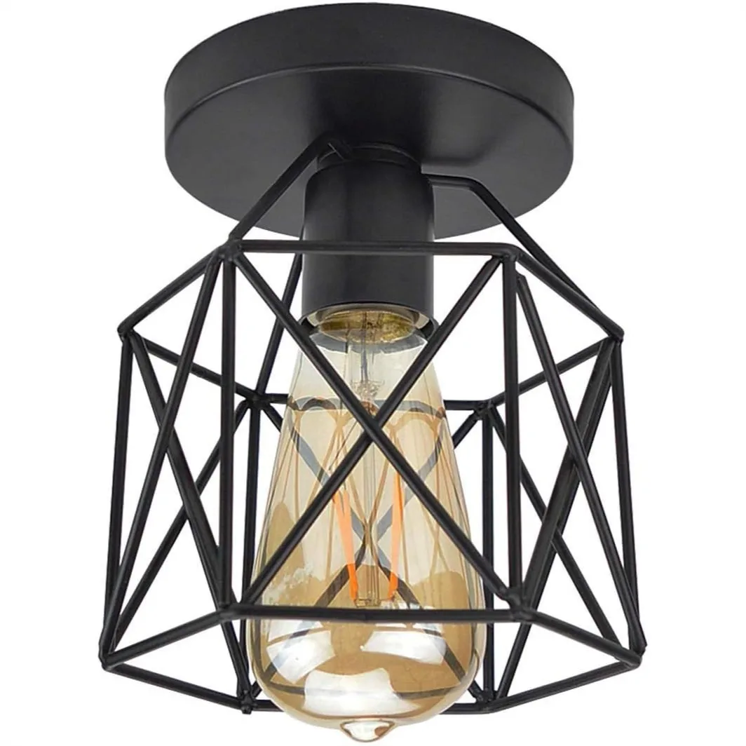 Vintage Flush Mount Ceiling Light with E26/E27 Base for Hallway Kitchen Farmhouse Decor
Vintage Flush Mount Ceiling Light with E26/E27 Base for Hallway Kitchen Farmhouse Decor