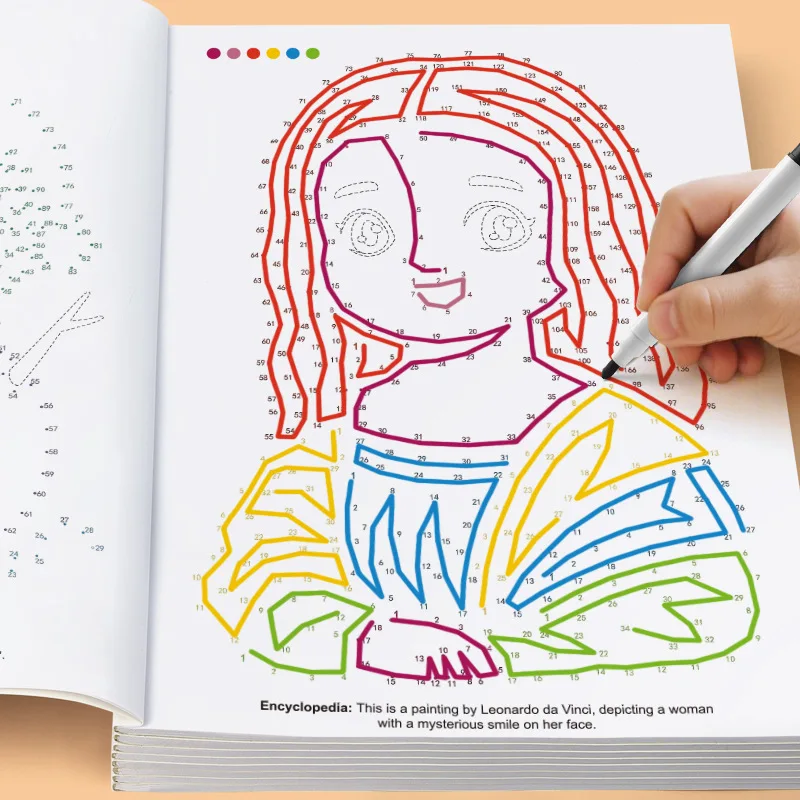 Magic Line Concentration Training Left and Right Brain Development Thinking Training Book Maze Book Digital Connection Drawing
Magic Line Concentration Training Left and Right Brain Development Thinking Training Book Maze Book Digital Connection Drawing