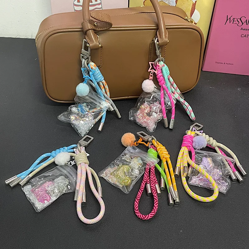 Dopamine Nylon Love Rope Car Parts Phone Case Decoration Keychain Exquisite Bag Pendant Girl For iPhone 17 16 Lanyard for Keys
Dopamine Nylon Love Rope Car Parts Phone Case Decoration Keychain Exquisite Bag Pendant Girl For iPhone 17 16 Lanyard for Keys