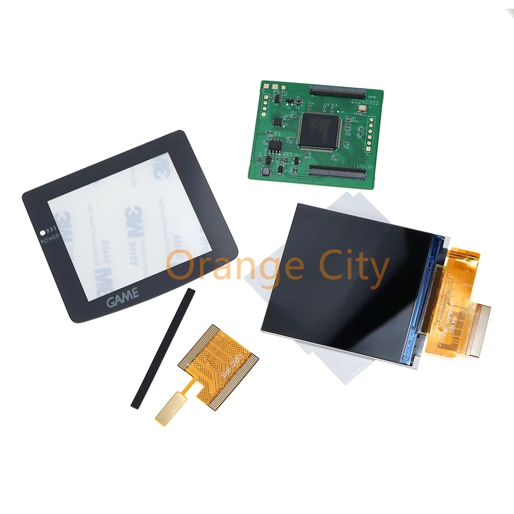 1Set For GBC V4 2.6 Inch High Brightness IPS Screen Kit For GameBoy Color V4.0 High Light LCD Screen Game Console Accessories
1Set For GBC V4 2.6 Inch High Brightness IPS Screen Kit For GameBoy Color V4.0 High Light LCD Screen Game Console Accessories