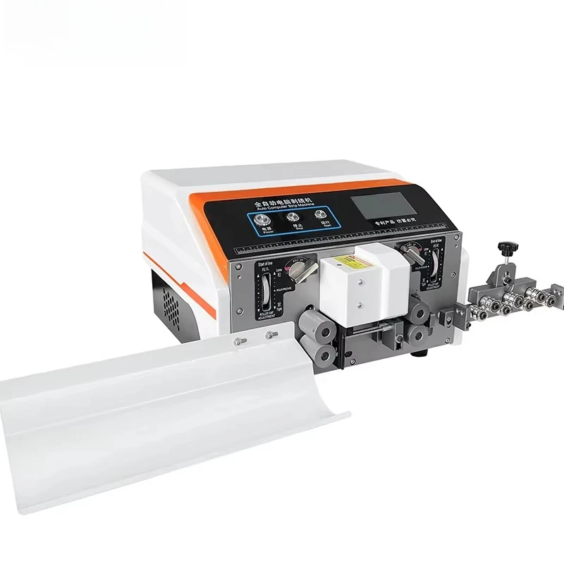 EW-3335 Latest Style Cost-Effective Fully Automatic Double Wire Cable Cutting and Stripping Machine for Wire 0.1-6 Mm2
EW-3335 Latest Style Cost-Effective Fully Automatic Double Wire Cable Cutting and Stripping Machine for Wire 0.1-6 Mm2