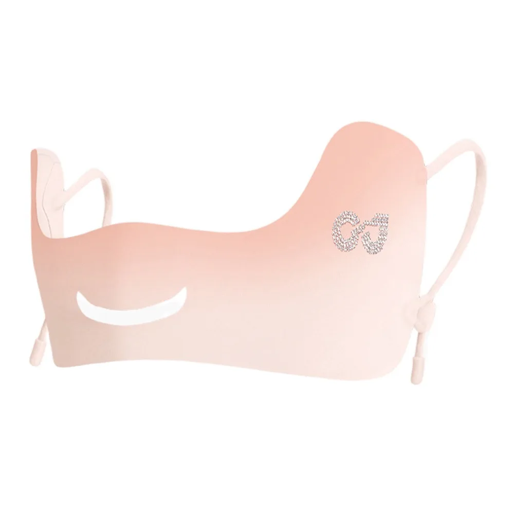 Summer Ice Silk Sun Protection Mask Half Face Breathable Women Face Mask Adjustable UV Blocking Face Shield for Golf Sports
Summer Ice Silk Sun Protection Mask Half Face Breathable Women Face Mask Adjustable UV Blocking Face Shield for Golf Sports