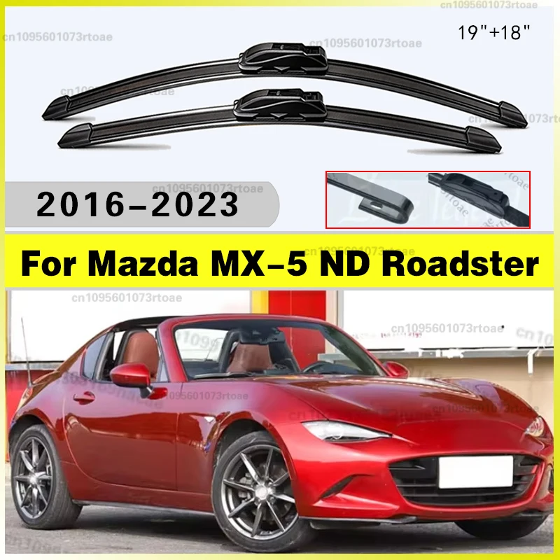 Car Front Wiper Blades Set For Mazda MX-5 ND MX5 Miata Roadster 2016 - 2023 Windshield Brushes Windscreen Window 2019 2018 2017
Car Front Wiper Blades Set For Mazda MX-5 ND MX5 Miata Roadster 2016 - 2023 Windshield Brushes Windscreen Window 2019 2018 2017