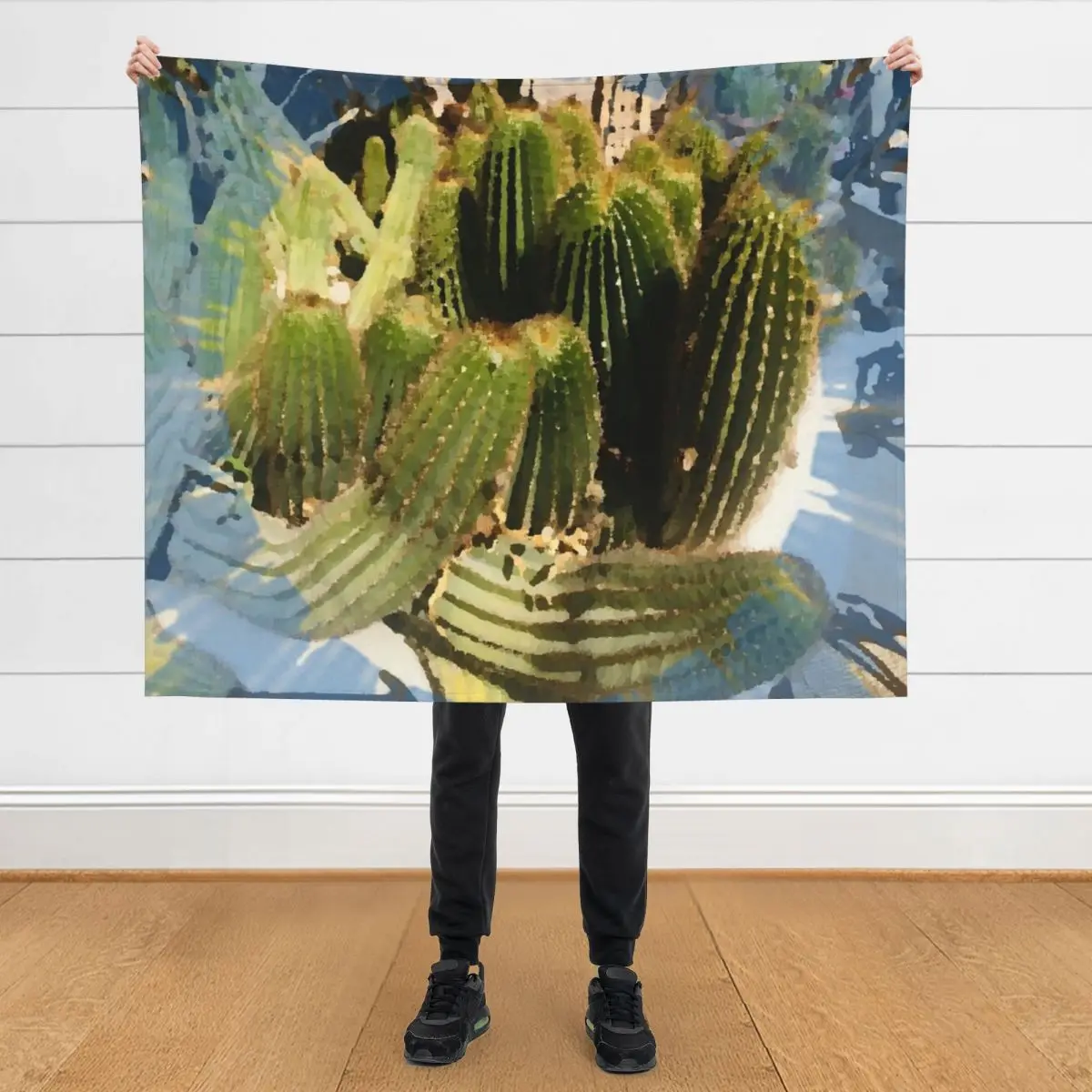 Spiky Green Cacti landscape by Iritof Throw Blanket Nap Picnic Sofa Throw Decorative Throw Blankets 
Spiky Green Cacti landscape by Iritof Throw Blanket Nap Picnic Sofa Throw Decorative Throw Blankets