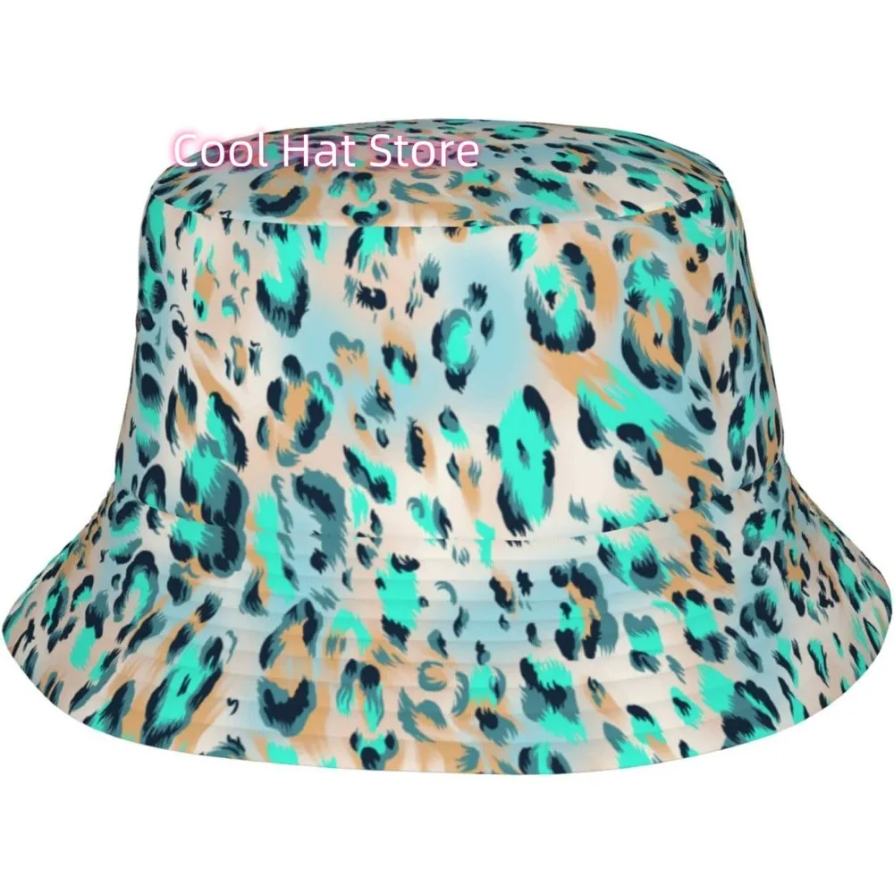 Blue Leopard Print Bucket Hat Summer Fisherman Cap Travel Sun Hat for Women and Men
Blue Leopard Print Bucket Hat Summer Fisherman Cap Travel Sun Hat for Women and Men
