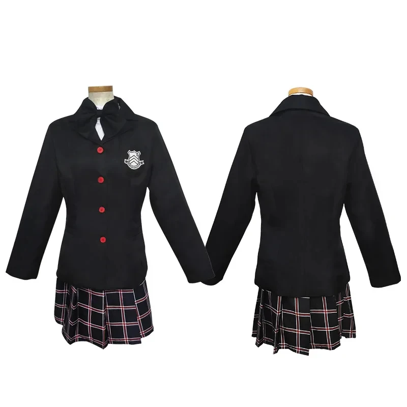 COSPersona 5 Kasumi Yoshizawa Cosplay Costume Wig School Uniform Red Hair Halloween Women Black Suit Carnival
COSPersona 5 Kasumi Yoshizawa Cosplay Costume Wig School Uniform Red Hair Halloween Women Black Suit Carnival