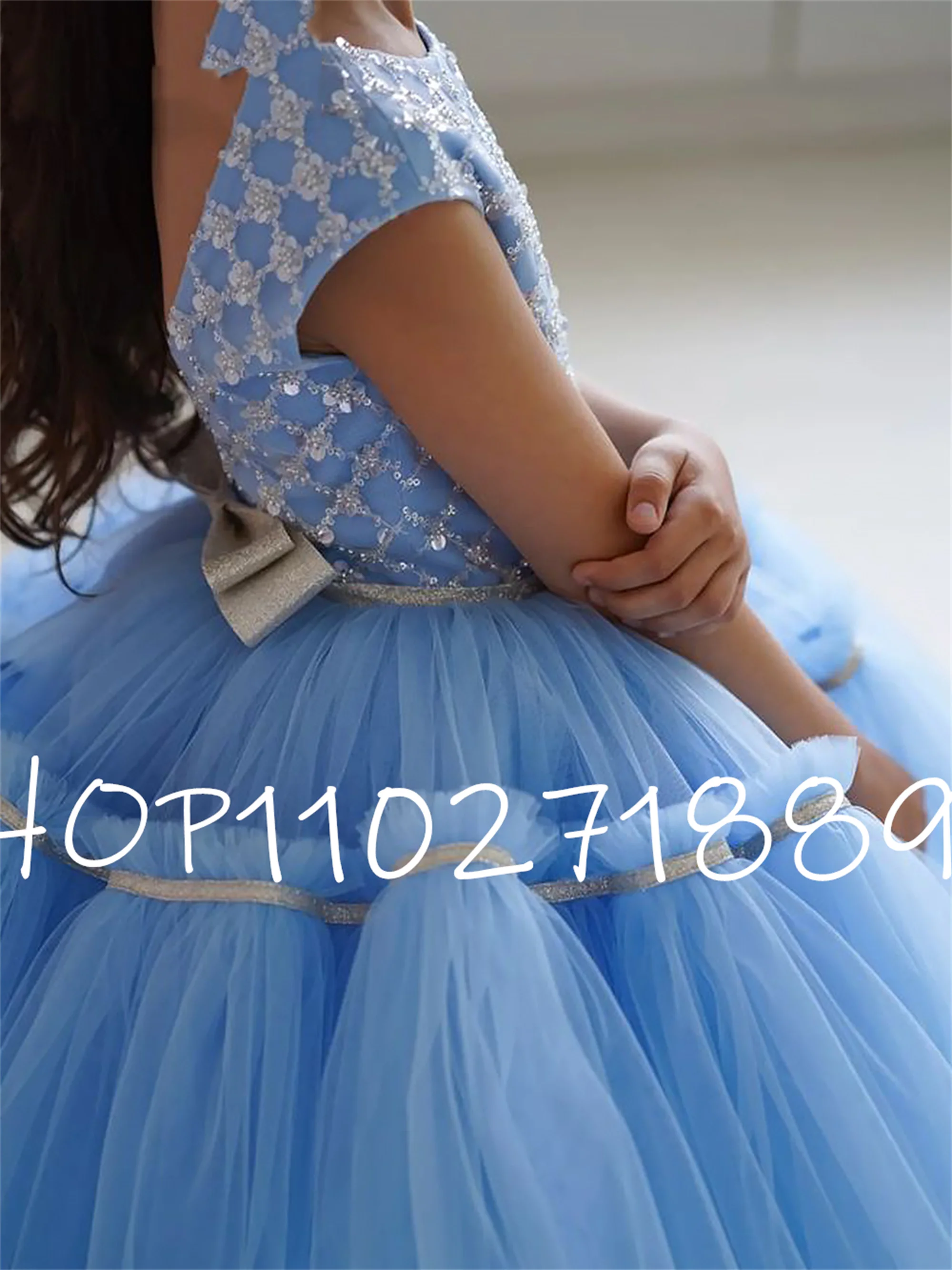 Kids Flower Girl Dresses for Weddings Blue Sequin Girls Princess Party Dress Sleeveless Tulle Fluffy Evening Dresses
Kids Flower Girl Dresses for Weddings Blue Sequin Girls Princess Party Dress Sleeveless Tulle Fluffy Evening Dresses