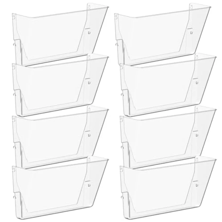 Acrylic Single Pocket Plastic Hanging Wall Mount File Holder for Office Home
Acrylic Single Pocket Plastic Hanging Wall Mount File Holder for Office Home