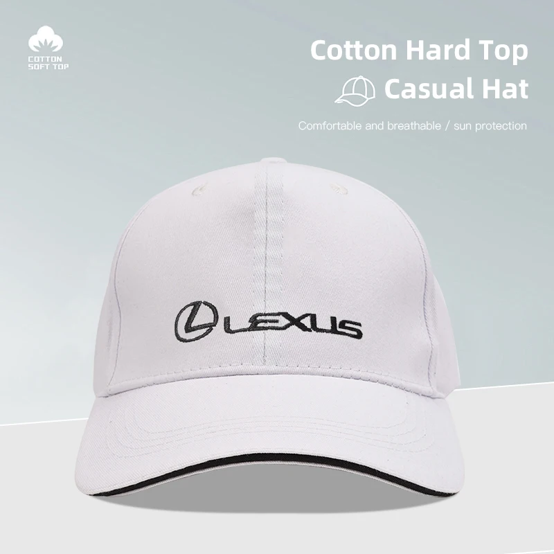 Lexus Emblem Baseball Hat Men Women Adjustable Peaked Cap For Lexus F SPORT LBX NX RX 350h 450h ES UX 300e GS GX IS LS LX CT LC
Lexus Emblem Baseball Hat Men Women Adjustable Peaked Cap For Lexus F SPORT LBX NX RX 350h 450h ES UX 300e GS GX IS LS LX CT LC