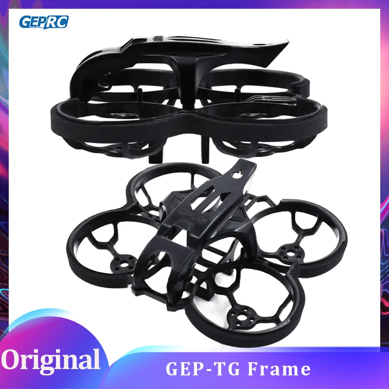 GEPRC GEP-TG Frame for TinyGo 1.6 Inch 79mm Wheelbase 11g Ultra Light Frame for Tinygo Series 4K Racing Drone Pilots
GEPRC GEP-TG Frame for TinyGo 1.6 Inch 79mm Wheelbase 11g Ultra Light Frame for Tinygo Series 4K Racing Drone Pilots
