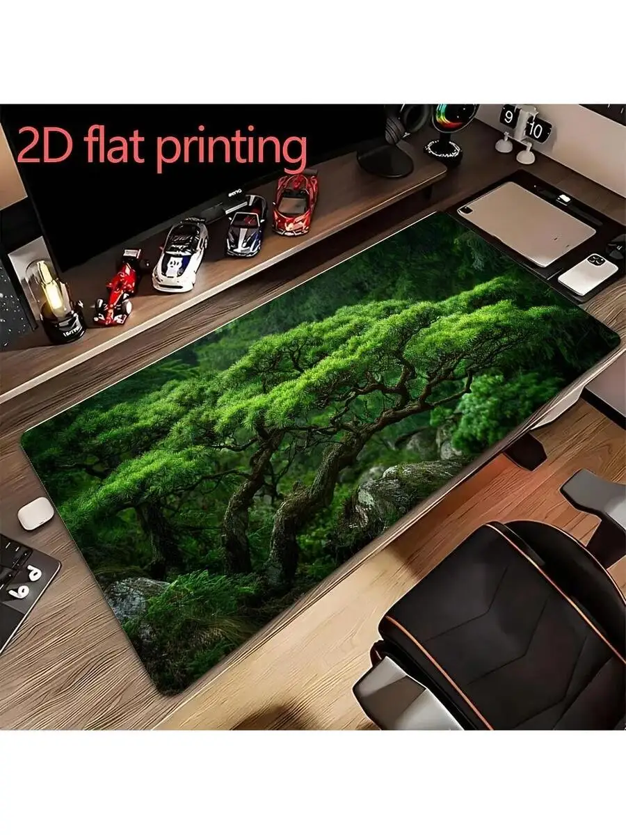 Large Gaming Mouse Pad Desk Mat Non-Slip Rubber Base Stitched Edges Soft Surface Green Landscape Design
Large Gaming Mouse Pad Desk Mat Non-Slip Rubber Base Stitched Edges Soft Surface Green Landscape Design