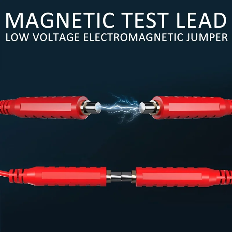 2025 Trend 6Pcs Magnetic Test Leads Silicone Flexible Jumper Test Wire Soft Sensors Switches Test Lead For Testing 30V AC/5A 20A
2025 Trend 6Pcs Magnetic Test Leads Silicone Flexible Jumper Test Wire Soft Sensors Switches Test Lead For Testing 30V AC/5A 20A