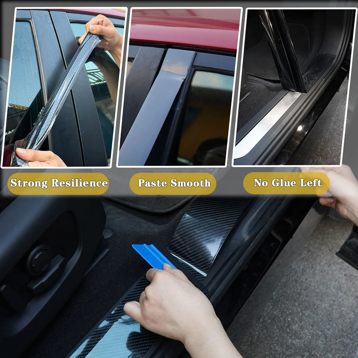 K5d Nano Carbon Fiber Car Adhesive Tape Black Car Door Edge Anti Scratch Anti-Collision Side Mirror DIY Protective Film Tape
K5d Nano Carbon Fiber Car Adhesive Tape Black Car Door Edge Anti Scratch Anti-Collision Side Mirror DIY Protective Film Tape