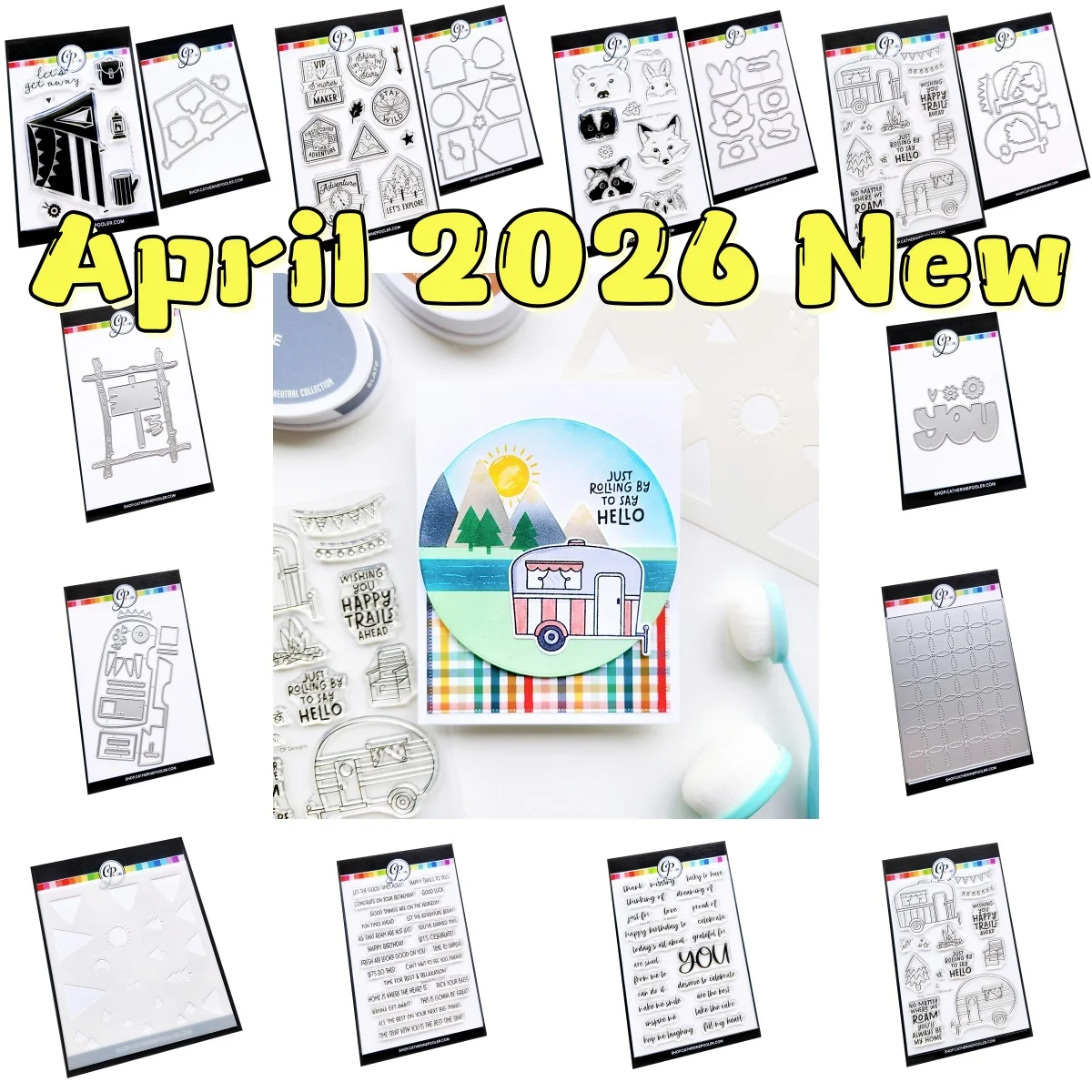 Trail-ers Camping Peak Clear Stamps Metal Cutting Dies Stencil for DIY Making Card Scrapbook Template Decoration April 2026 New
Trail-ers Camping Peak Clear Stamps Metal Cutting Dies Stencil for DIY Making Card Scrapbook Template Decoration April 2026 New