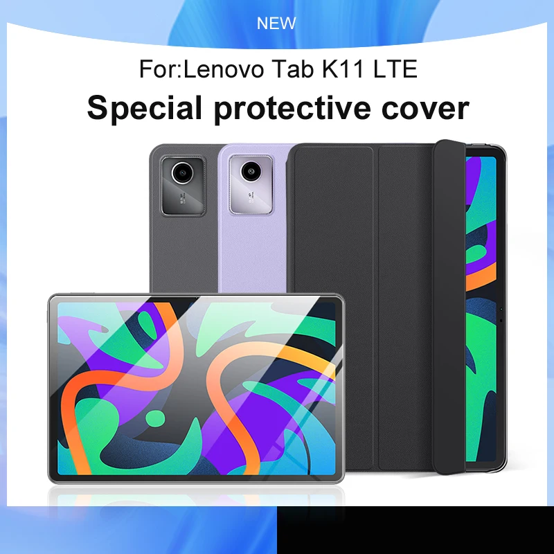 Защитный чехол для планшета Lenovo Tab K11, складной защитный чехол без магнитного притяжения
Защитный чехол для планшета Lenovo Tab K11, складной защитный чехол без магнитного притяжения