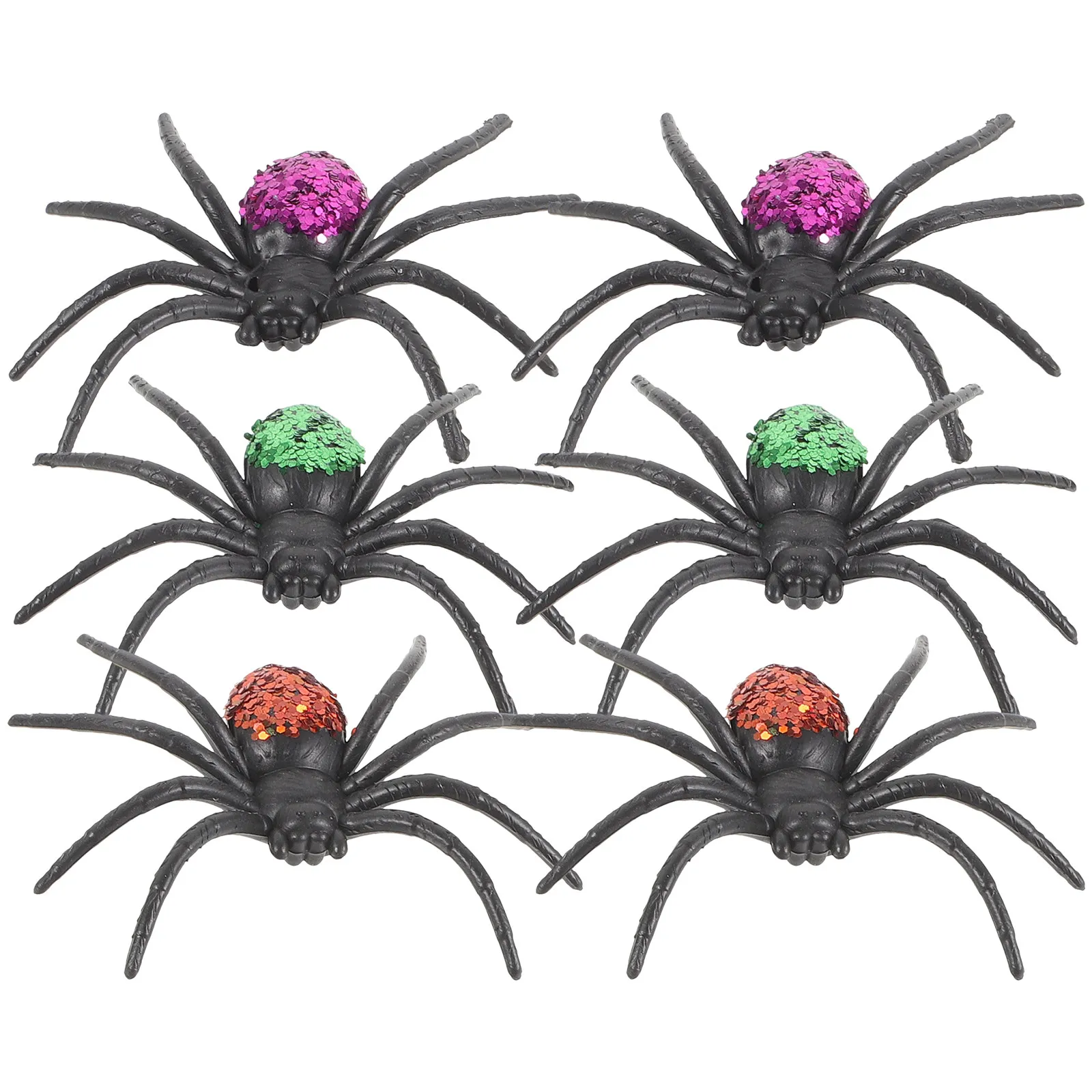 6Pcs Durable Plastic Halloween Spiders Realistic Simulation Decoration Halloween Party Porch Front Door Decor Plastic Spiders
6Pcs Durable Plastic Halloween Spiders Realistic Simulation Decoration Halloween Party Porch Front Door Decor Plastic Spiders