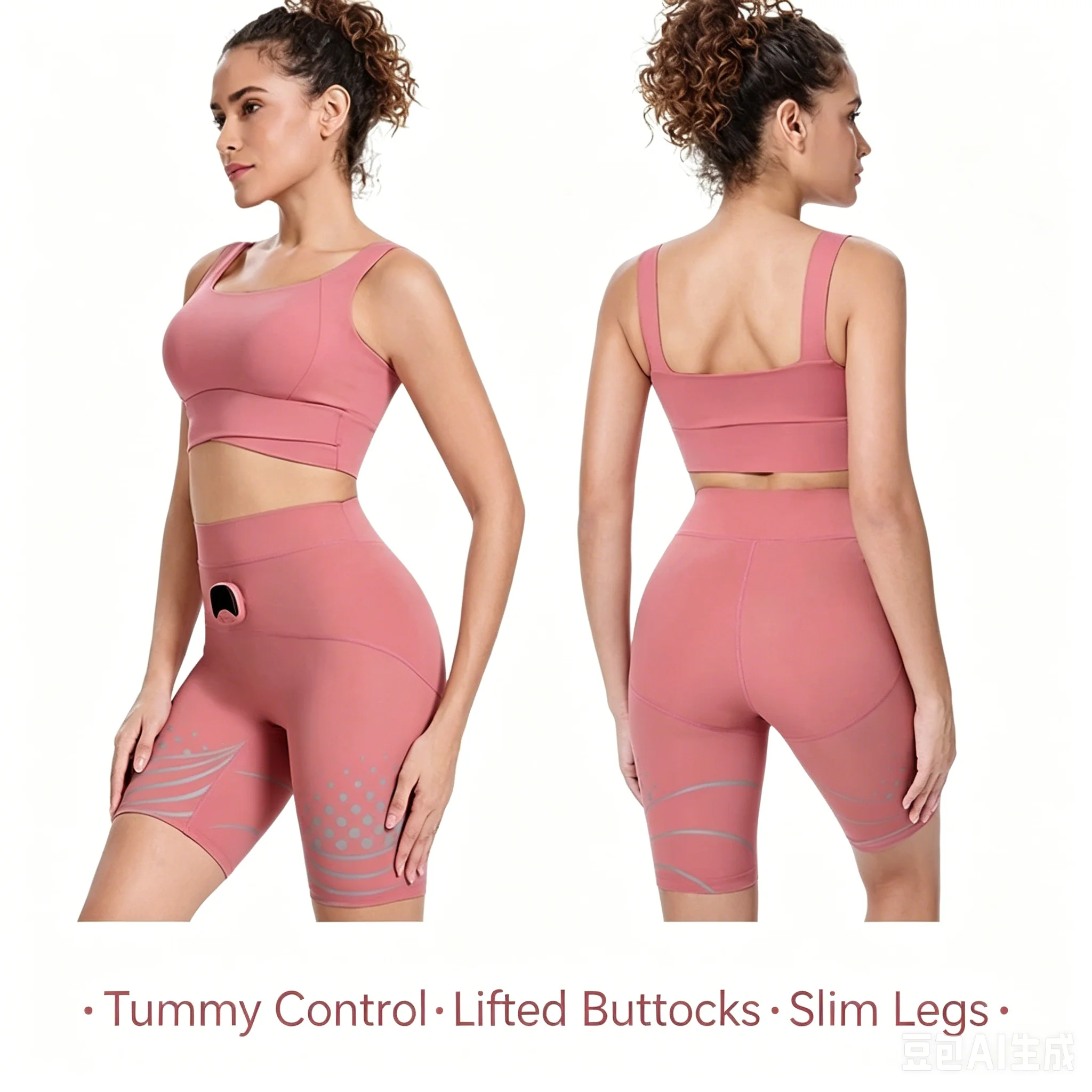 EMS Smart Butt Lifting Shorts, Tummy Control Hip Lifting Yoga Pants, Slim Waist Fitness Sports Shorts
EMS Smart Butt Lifting Shorts, Tummy Control Hip Lifting Yoga Pants, Slim Waist Fitness Sports Shorts