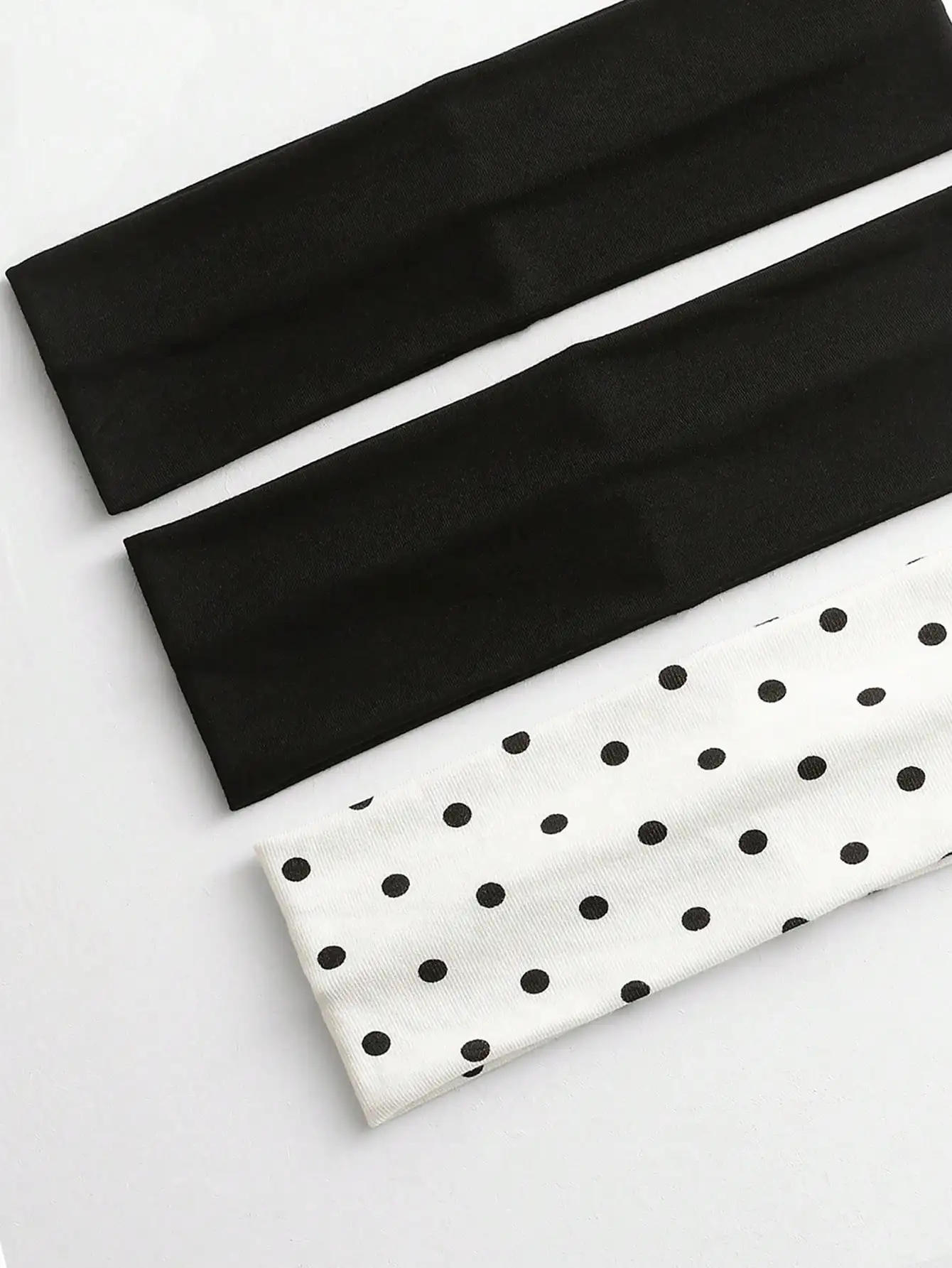 3pcs Women's Polka Dot Elastic Headbands Non-Slip Hair Bands Casual Sports Yoga Accessories
3pcs Women's Polka Dot Elastic Headbands Non-Slip Hair Bands Casual Sports Yoga Accessories