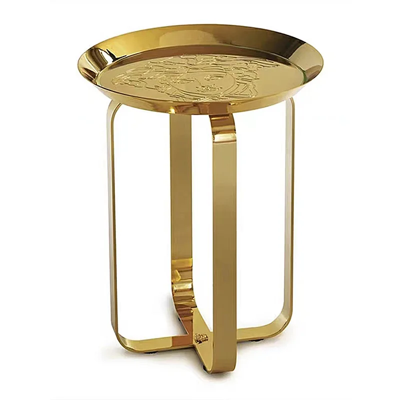 Side table light luxury high sense removable living room home sofa side table modern stainless steel round small coffee table co
Side table light luxury high sense removable living room home sofa side table modern stainless steel round small coffee table co