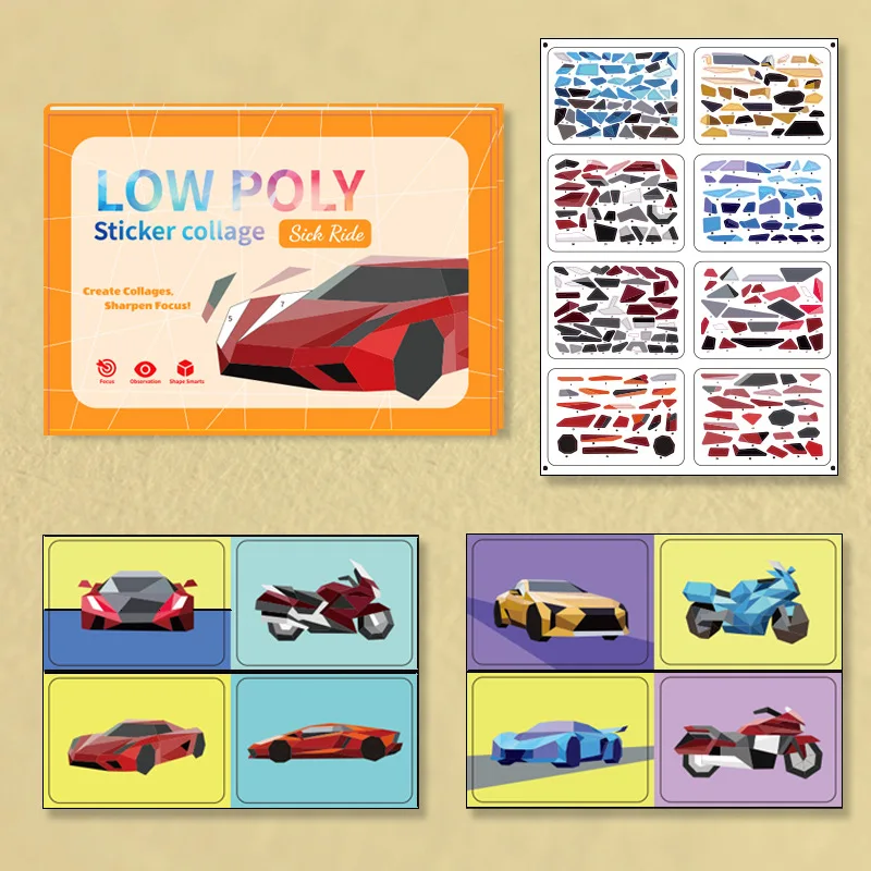 Kids Sports Car Coloring Stickers DIY Self-Adhesive Art Craft Decor Stickers
Kids Sports Car Coloring Stickers DIY Self-Adhesive Art Craft Decor Stickers