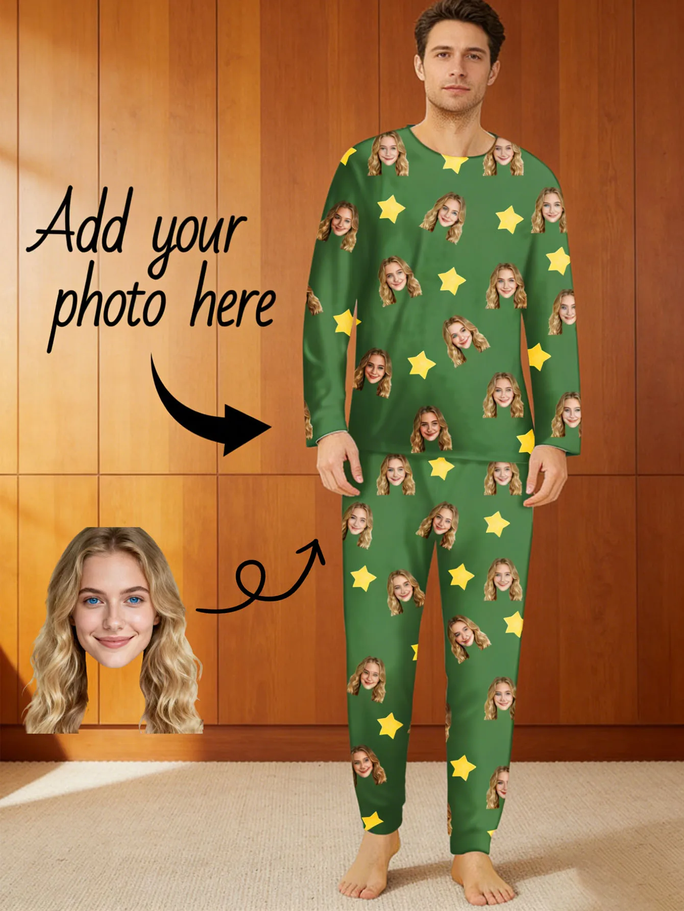 Персонализированные пижамы на заказ, включая пижамы для пар, семейные пижамы, мужские пижамы и т.д.
Персонализированные пижамы на заказ, включая пижамы для пар, семейные пижамы, мужские пижамы и т.д.