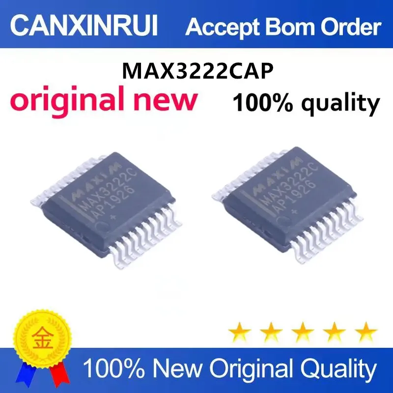 Original New 100% quality MAX3222 MAX3222CAP RS232 Integrated circuit IC chip
Original New 100% quality MAX3222 MAX3222CAP RS232 Integrated circuit IC chip