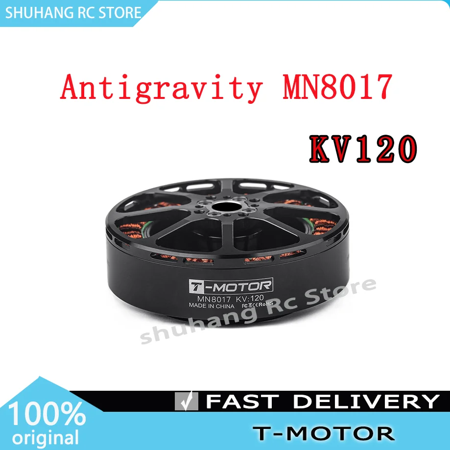 Новый антигравитационный T-MOTOR MN8017 KV120 с дистанционным управлением, беспилотный самолет FPV, мощность мульти-вертолета, бесщеточный двигатель для использования в дрона
Новый антигравитационный T-MOTOR MN8017 KV120 с дистанционным управлением, беспилотный самолет FPV, мощность мульти-вертолета, бесщеточный двигатель для использования в дрона