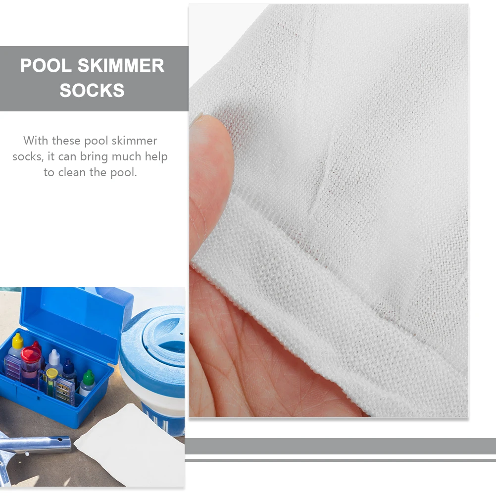 30 Pcs Mesh Bags Filter Socks Skimmer Strong Elastic Pool Skimmer Basket Sock Nylon Basket Pool Filter Sock Socks Reusable
30 Pcs Mesh Bags Filter Socks Skimmer Strong Elastic Pool Skimmer Basket Sock Nylon Basket Pool Filter Sock Socks Reusable