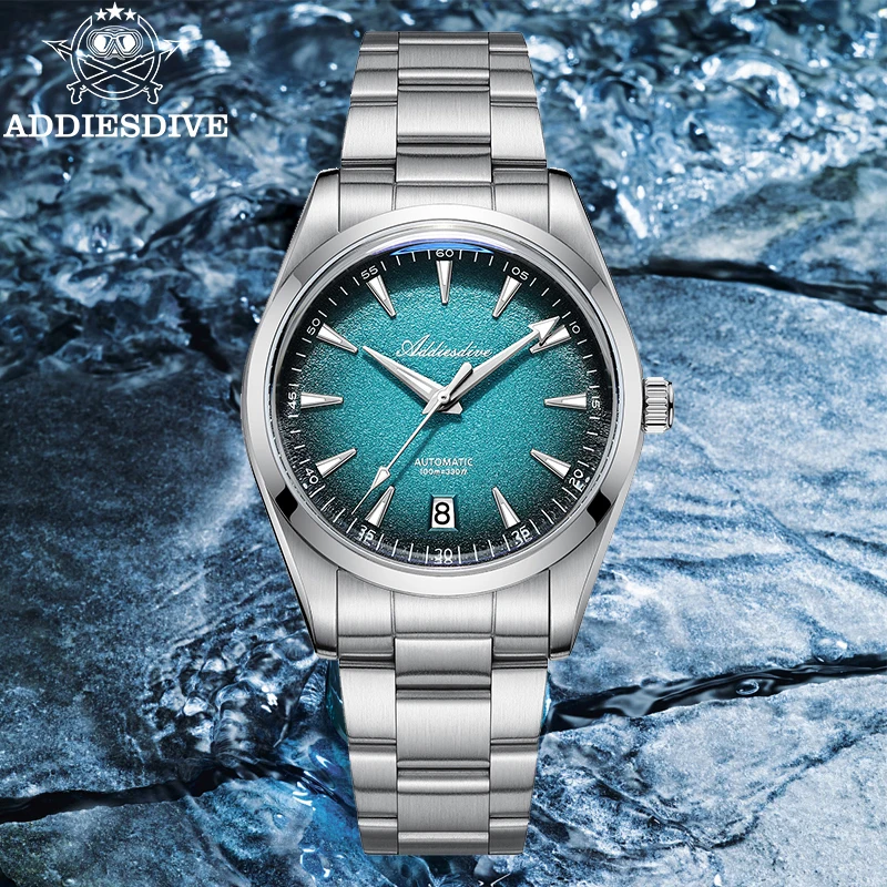 ADDIESDIVE Men Automatic Watch New 39mm AR Coated Domed Glass Mechanical Wristwatch Luminous Sport Waterproof 200m
ADDIESDIVE Men Automatic Watch New 39mm AR Coated Domed Glass Mechanical Wristwatch Luminous Sport Waterproof 200m