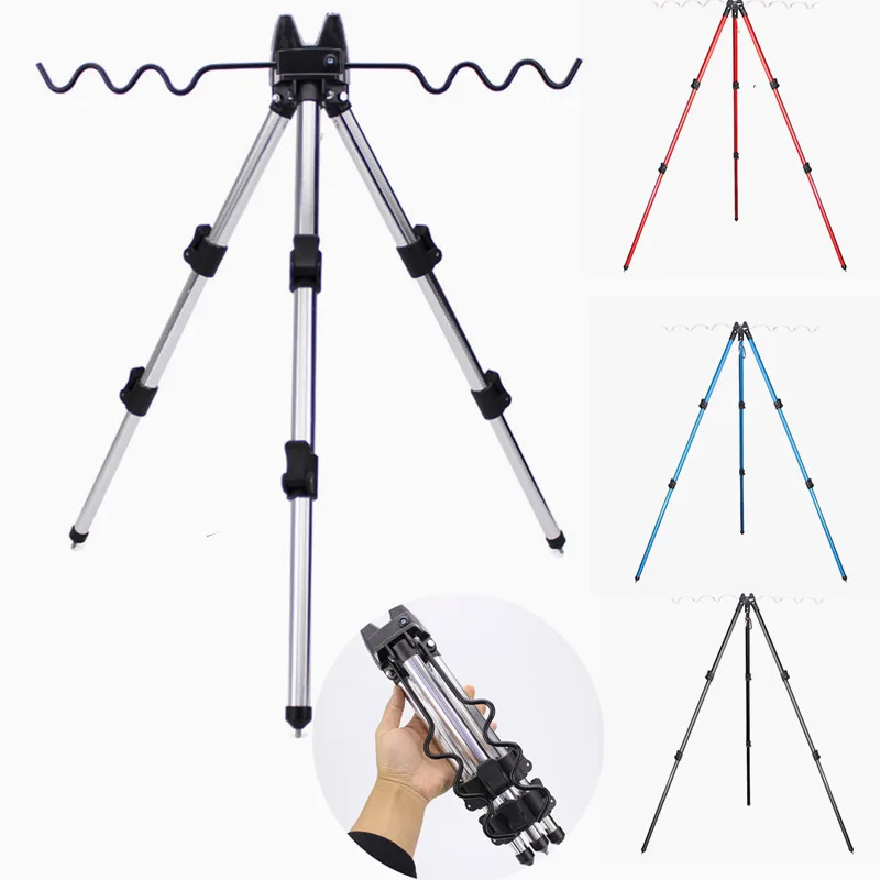 Aluminum Alloy Telescopic Groove Fishing Rod Holder Portable Collapsible Tripod Stand Sea Fishing Pole Bracket
Aluminum Alloy Telescopic Groove Fishing Rod Holder Portable Collapsible Tripod Stand Sea Fishing Pole Bracket