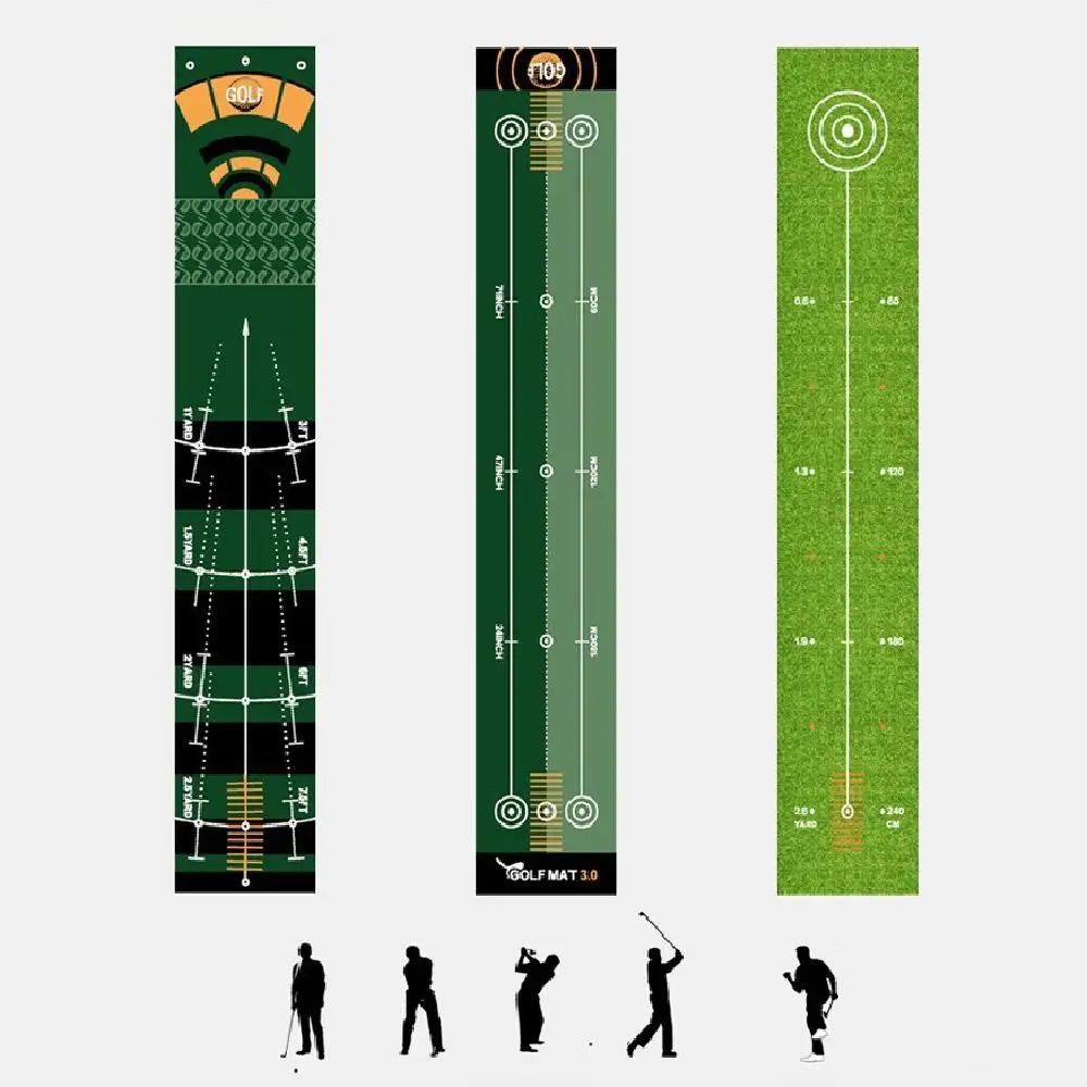 Foldable Golf Putting Practice Mat 50X300cm Anti-Slip Golf Putting Green Blanket Lightweight Portable Golf Training Pad Backyard
Foldable Golf Putting Practice Mat 50X300cm Anti-Slip Golf Putting Green Blanket Lightweight Portable Golf Training Pad Backyard