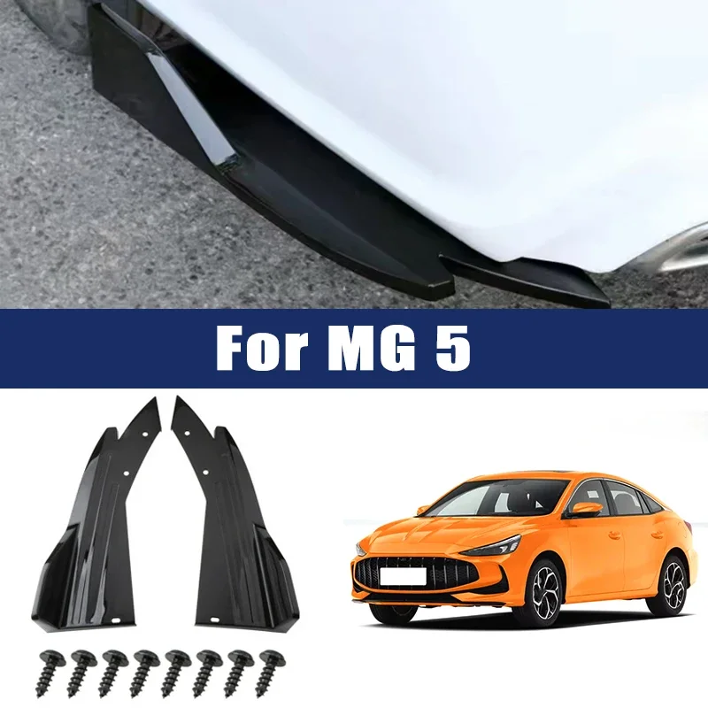 Car Rear Bumper Spoiler Lip Carbon Fiber Wing Trim Protection Anti-crash Diffuser Side Skirt Wrap Angle Splitter For MG 5
Car Rear Bumper Spoiler Lip Carbon Fiber Wing Trim Protection Anti-crash Diffuser Side Skirt Wrap Angle Splitter For MG 5