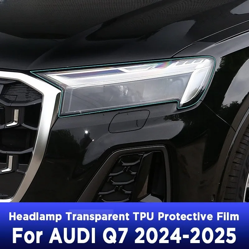Car Headlight Protection Transparent Repair Anti-Scratch Protective Film TPU Stickers For AUDI Q7 2024 2025 Accessories
Car Headlight Protection Transparent Repair Anti-Scratch Protective Film TPU Stickers For AUDI Q7 2024 2025 Accessories