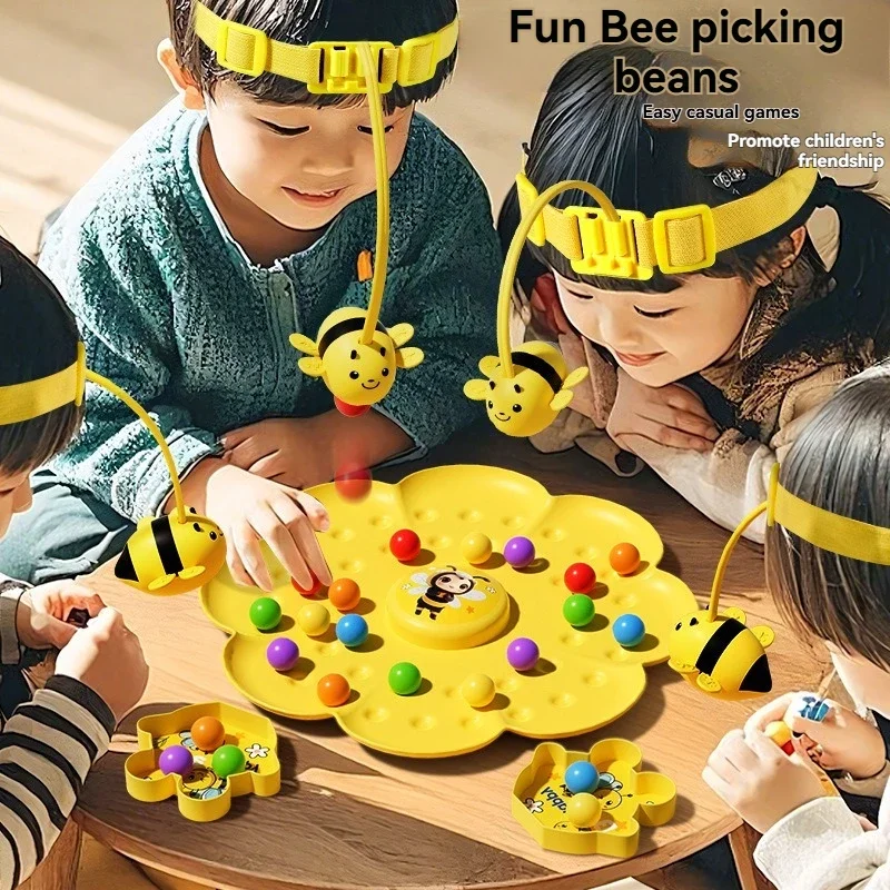 Type of honey collection magnetic for education parent-child interactive multiplayer fishing magnetic tabletop game toys
Type of honey collection magnetic for education parent-child interactive multiplayer fishing magnetic tabletop game toys