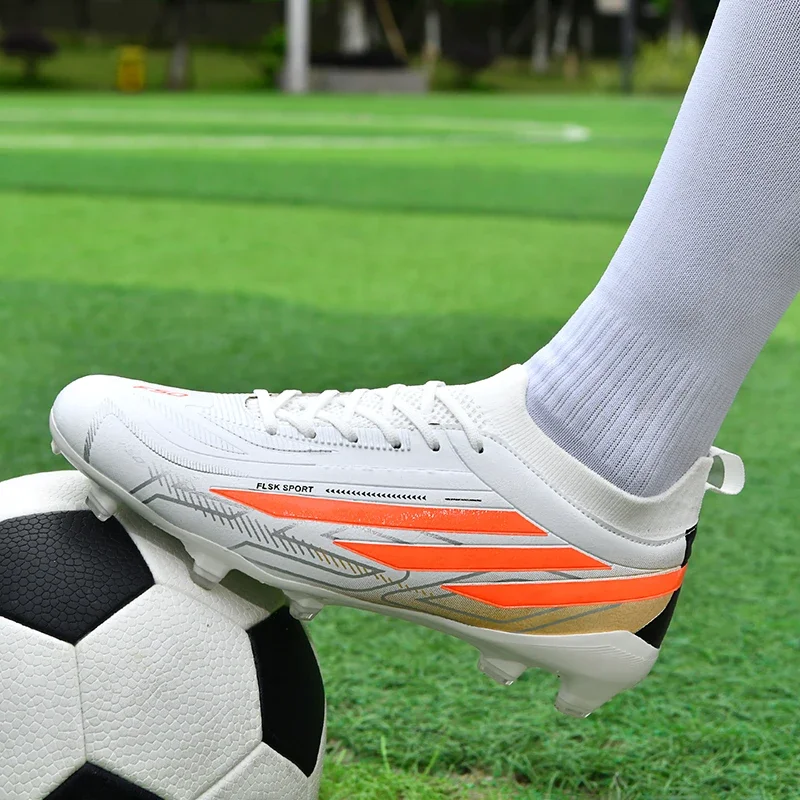 Men Athletic Training Football Cleats Breathable Flexible Non Slip Outdoor Sports Running Casual Footwear
Men Athletic Training Football Cleats Breathable Flexible Non Slip Outdoor Sports Running Casual Footwear