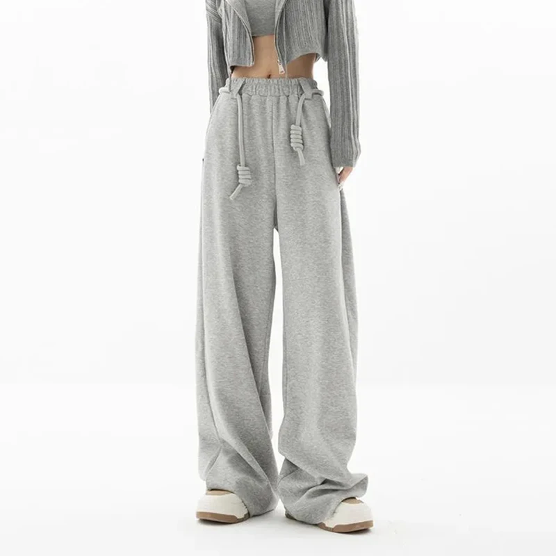 Gidyq Drawstring Women Sweatpants Summer Streetwear Loose Wide Leg Pants Harajuku Fashion All Match High Waist Female Pants New
Gidyq Drawstring Women Sweatpants Summer Streetwear Loose Wide Leg Pants Harajuku Fashion All Match High Waist Female Pants New