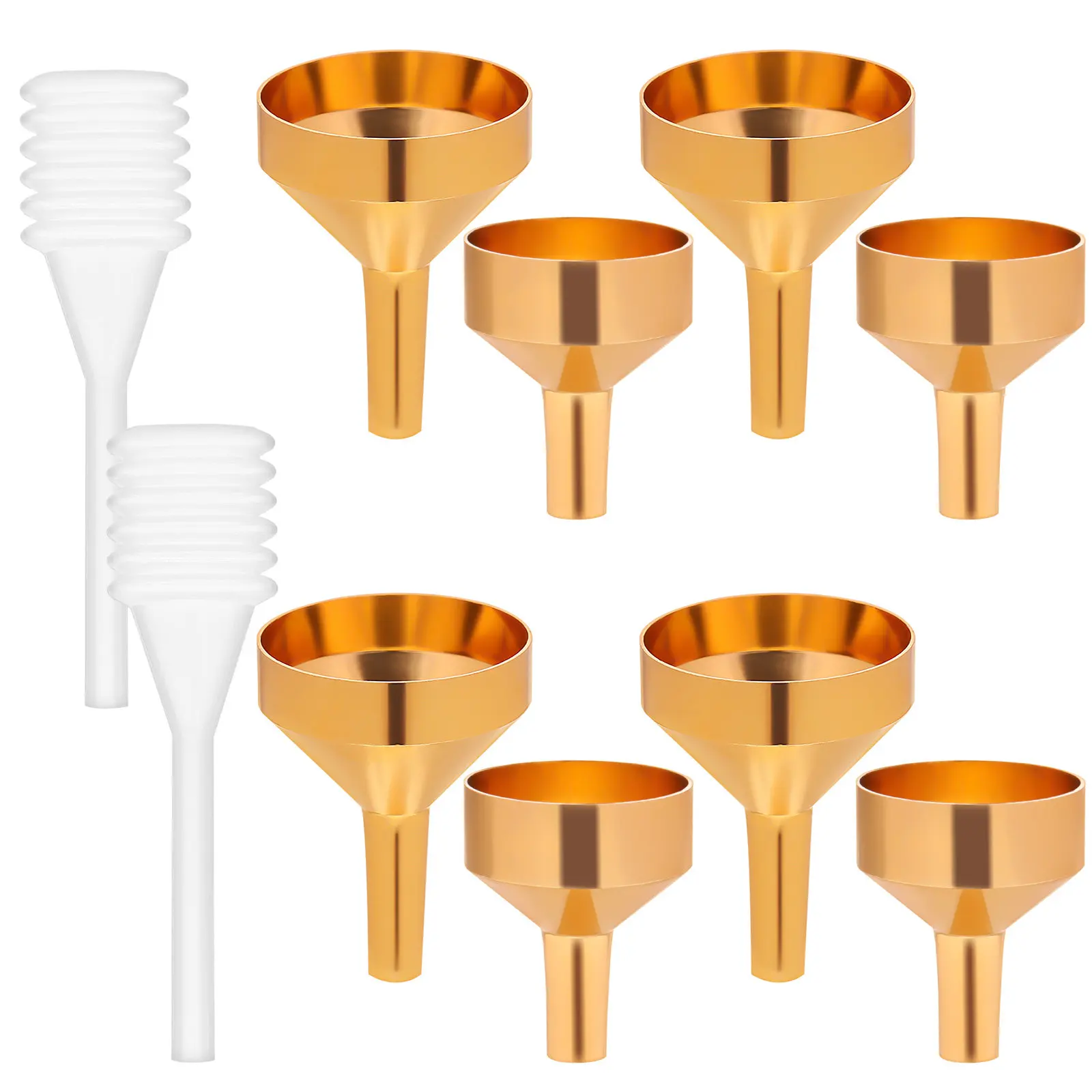 1Set Mini Metal Funnels Small Bottle Filling Funnels Precise Transfer Droppers for Essential Oil Perfume Powder Liquid Craft Use
1Set Mini Metal Funnels Small Bottle Filling Funnels Precise Transfer Droppers for Essential Oil Perfume Powder Liquid Craft Use