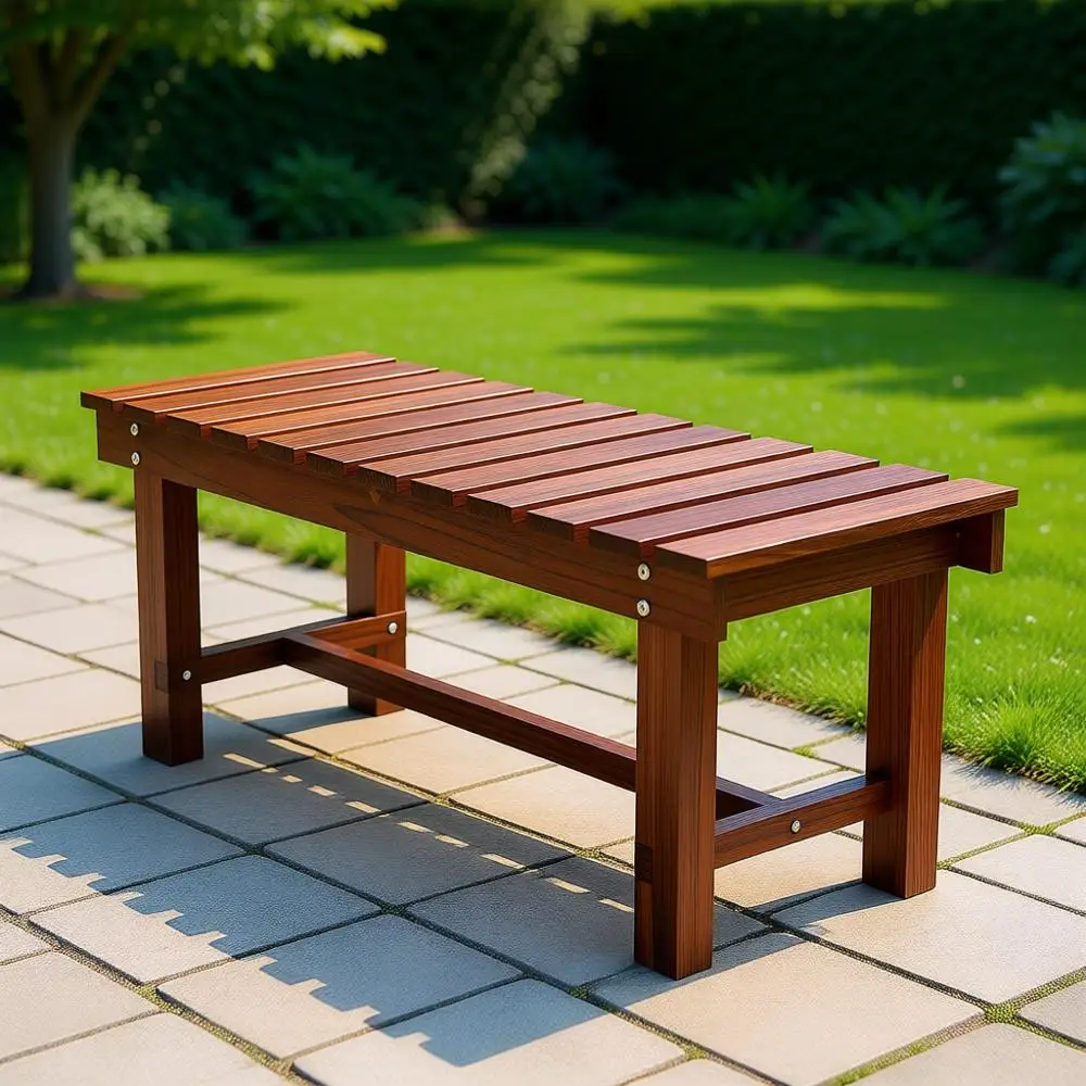 Всепогодная деревянная садовая скамейка на 2 человека, многофункциональное сиденье для патио и улицы (карбонизированный коричневый)
Всепогодная деревянная садовая скамейка на 2 человека, многофункциональное сиденье для патио и улицы (карбонизированный коричневый)