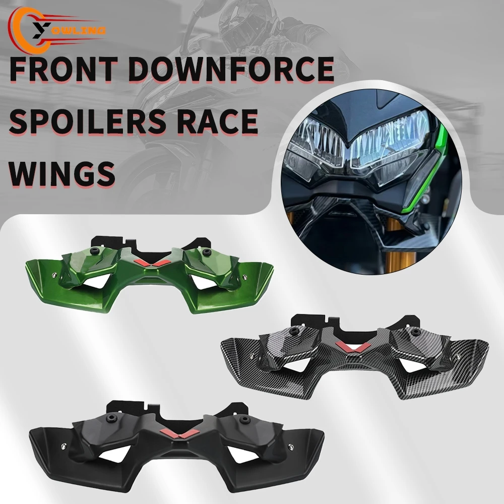 New Front Spoiler Winglet Aerodynamic Wing Spoiler For Kawasaki Z900 ABS / SE / Performance 2020 2021 2022 2023 2024 Motorcycle
New Front Spoiler Winglet Aerodynamic Wing Spoiler For Kawasaki Z900 ABS / SE / Performance 2020 2021 2022 2023 2024 Motorcycle