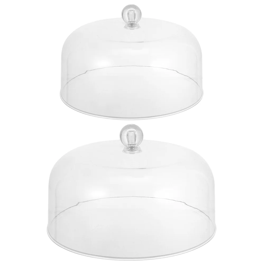 2 Pcs Cake Dust Cover Birthday Party Accessory Daily Use Dessert Dome Household Lid Multifunction Item Clear Acrylic
2 Pcs Cake Dust Cover Birthday Party Accessory Daily Use Dessert Dome Household Lid Multifunction Item Clear Acrylic