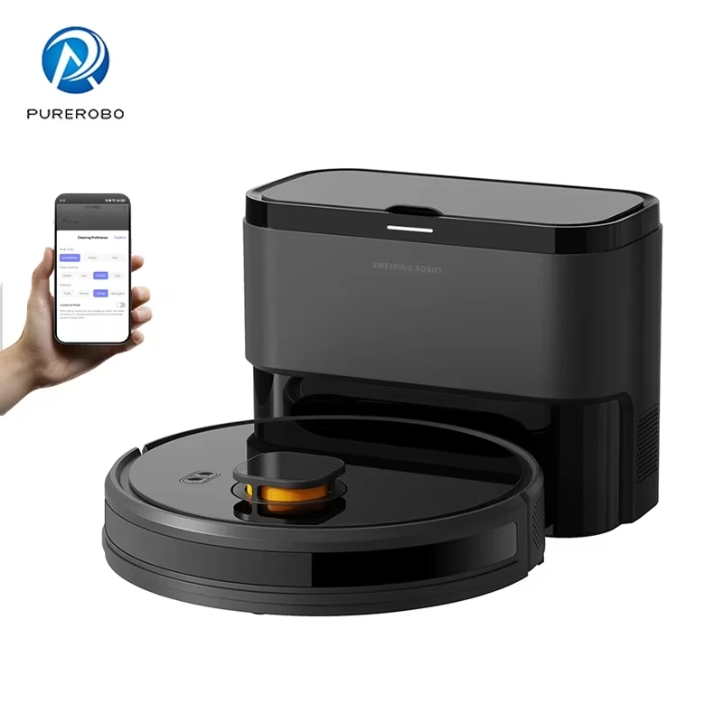 Purerobo LDS Robot Vacuum Cleaner X7-D High Suction Power WiFi 2.4G Auto Emptying Dust Collector Tuya Smart Home App Compatible
Purerobo LDS Robot Vacuum Cleaner X7-D High Suction Power WiFi 2.4G Auto Emptying Dust Collector Tuya Smart Home App Compatible