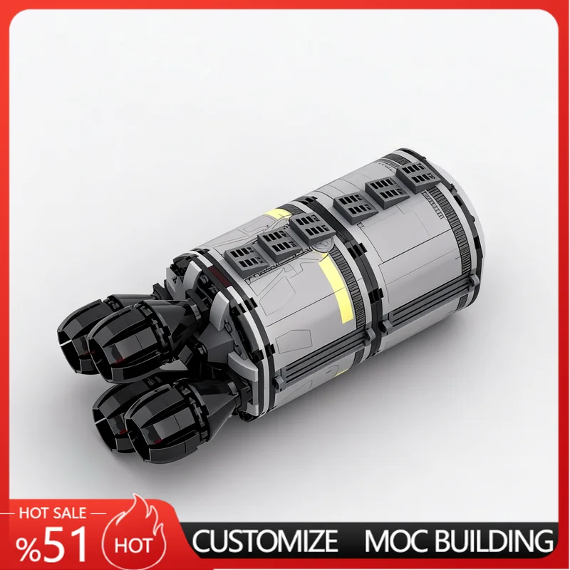 514 PCS Sci Fi Space Escape Capsule Galaxy Series MOC Custom Building Blocks DIY Educational Collection Display Birthday Gifts
514 PCS Sci Fi Space Escape Capsule Galaxy Series MOC Custom Building Blocks DIY Educational Collection Display Birthday Gifts