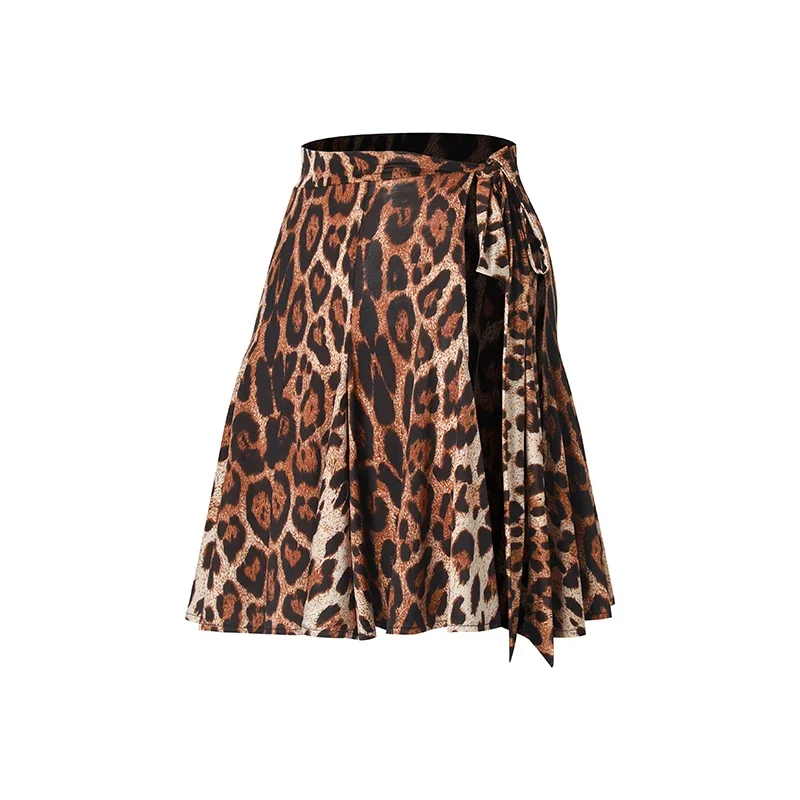 Kids Latin Dance Clothes Girls Lace-Up Hip Scarf Leopard Black Skirt Cha Cha Rumba Samba Dance Training Practice Wear
Kids Latin Dance Clothes Girls Lace-Up Hip Scarf Leopard Black Skirt Cha Cha Rumba Samba Dance Training Practice Wear